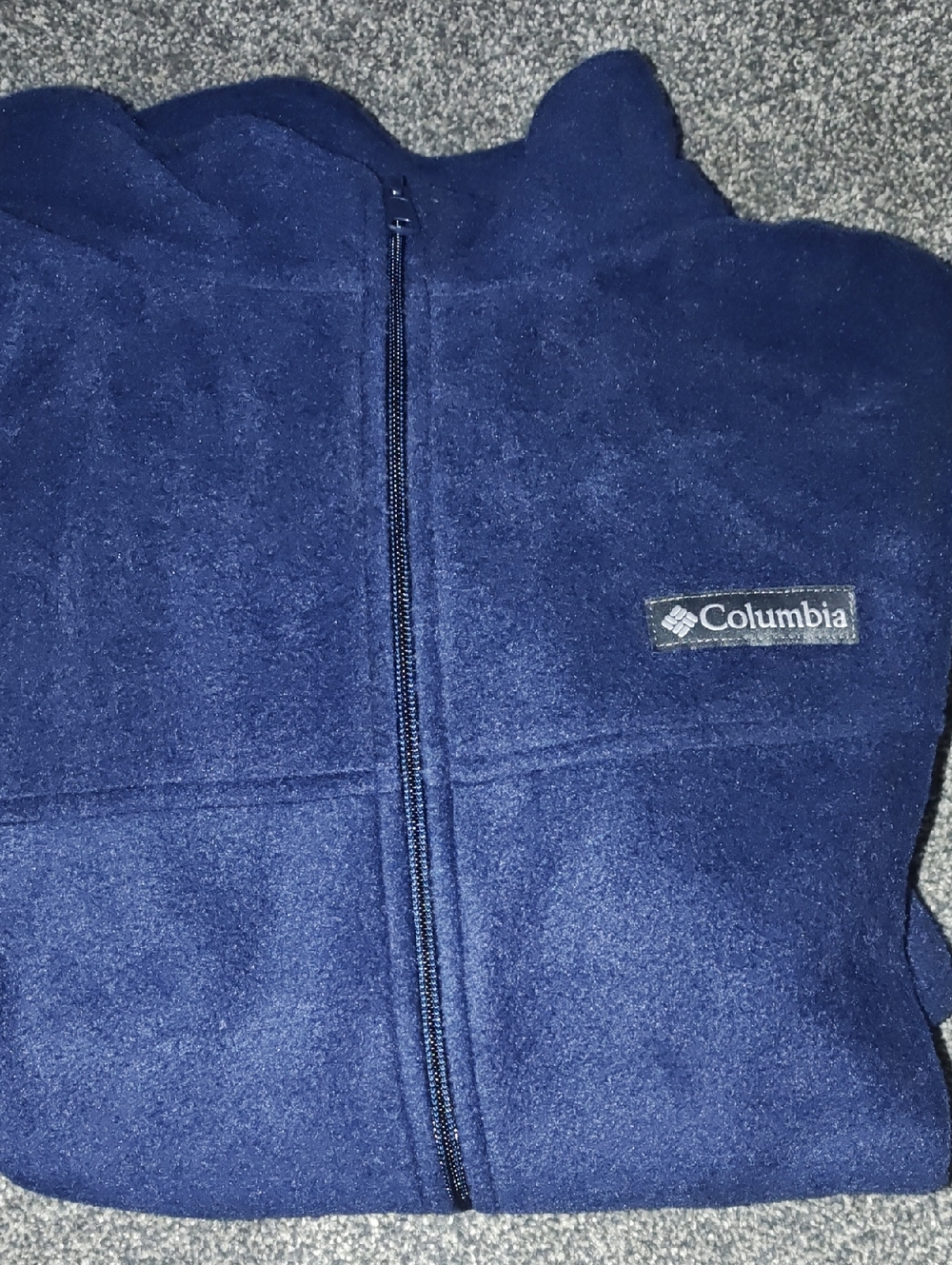 Columbia Navy Blue Men's Fleece Jacket